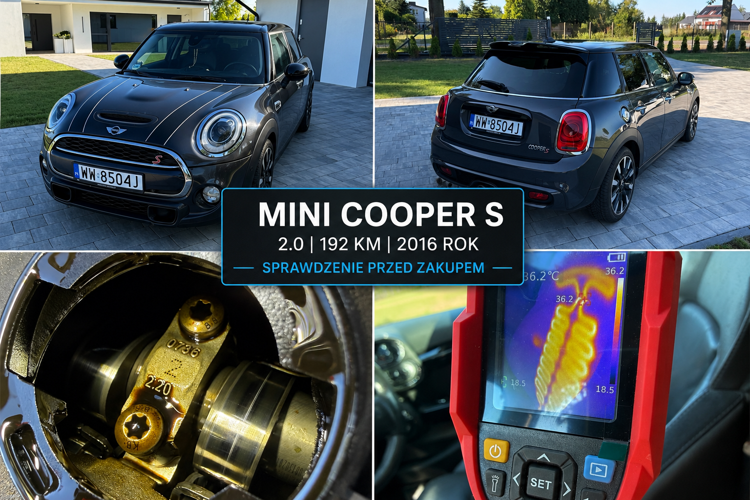 MINI Cooper S 2.0 192 KM – sprawdzenie samochodu przed zakupem