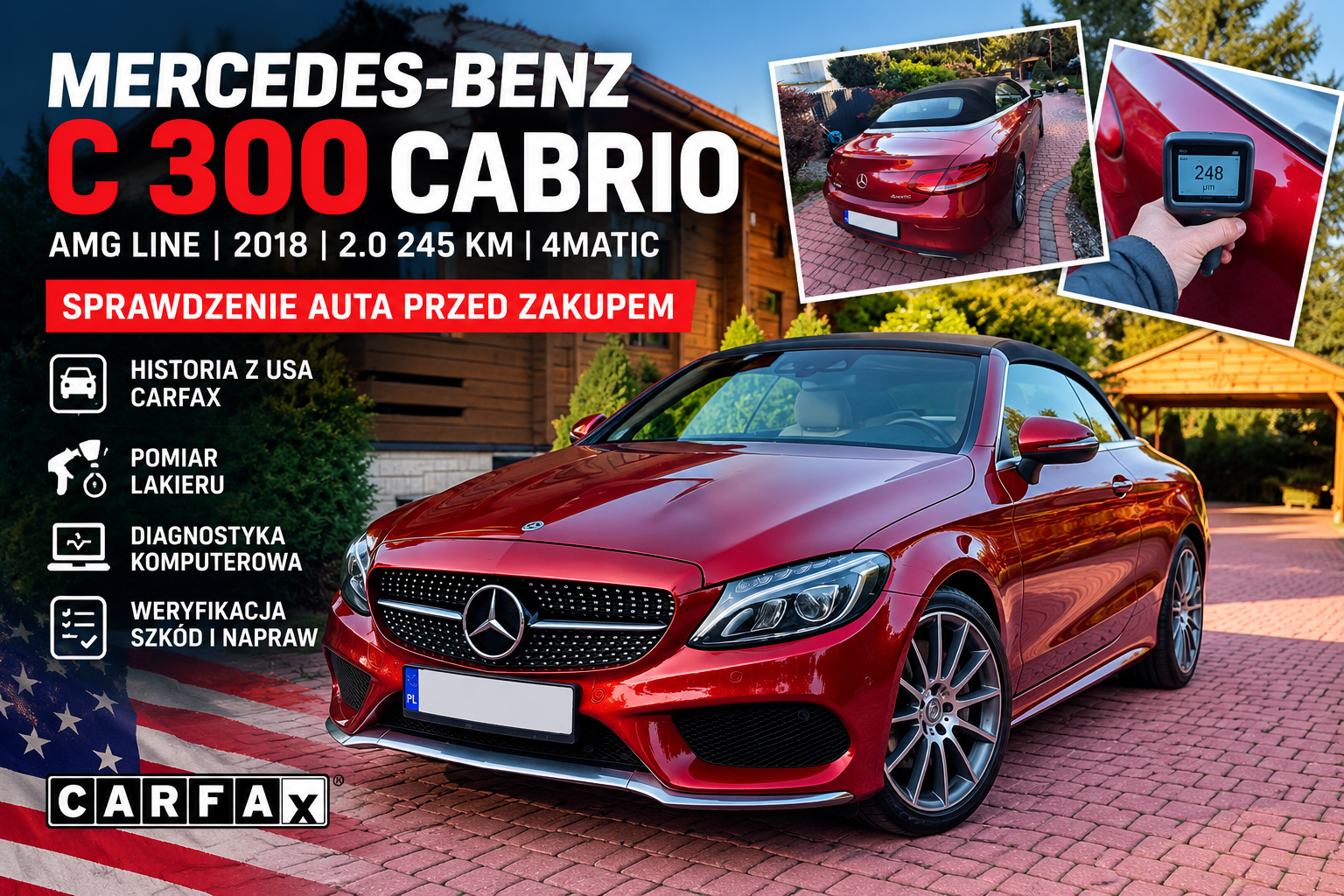 Mercedes-Benz C 300 Cabrio – sprawdzenie auta przed zakupem